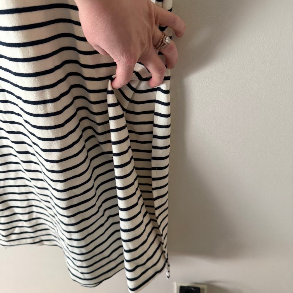 Pomander Place Tuckernuck NWT Striped Gio Maxi Dress Long Sleeve Cotton Size Lg - Picture 9 of 16